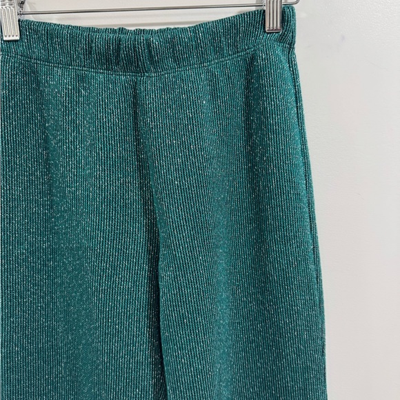 Anim Women Wide Leg Pant Turquoise Size Small - Picture 2 of 8